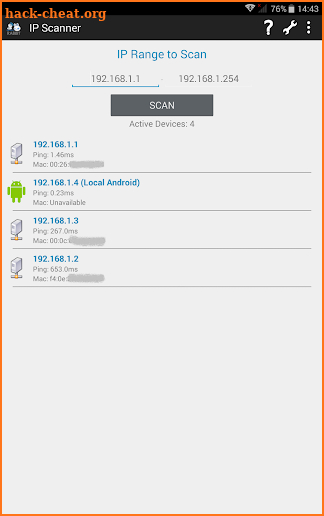 IP Scanner screenshot