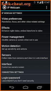 IP Webcam Pro screenshot