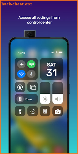 iPhone Control Center iOS 16 screenshot