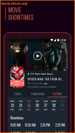 IPIC Theaters screenshot