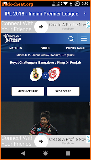 IPL 2018 Live Line - Live Streaming,Schedule,Score screenshot