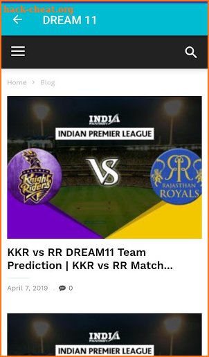 IPL 2020 Live Match, Live Score And Match Schedule screenshot