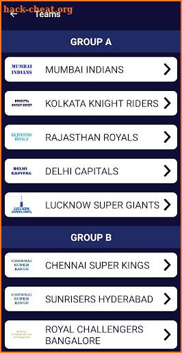 IPL 2022 Predictions : Live screenshot