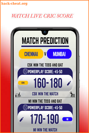 IPL Team 11™ Live prediction screenshot