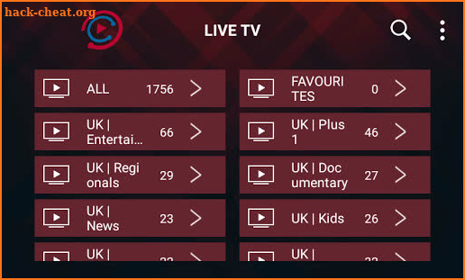 IPTV DECKZ PLAYERS screenshot