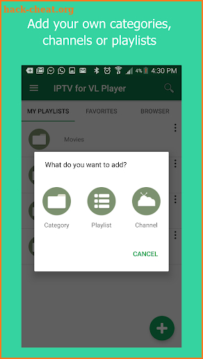 IPTV Manager for VL Player screenshot