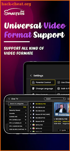 IPTV Smarters Pro Player screenshot