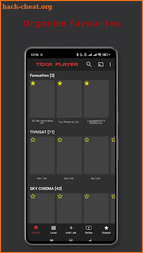 IPTV - Tidox Player Pro screenshot