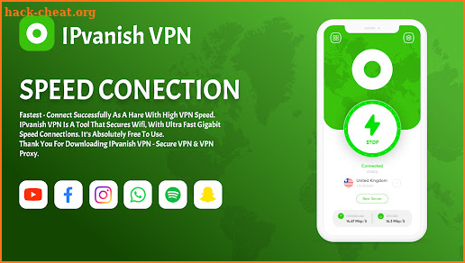 IPvansih vpn | Safe screenshot