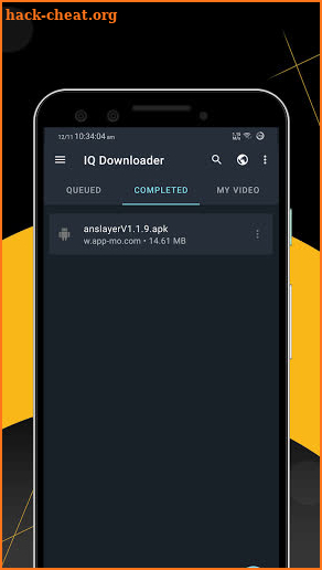 IQ Download Manager & Amazing Video Player screenshot