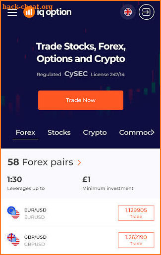 IQ Forex - IQ Option screenshot