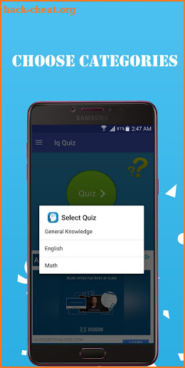 IQ Test Game screenshot