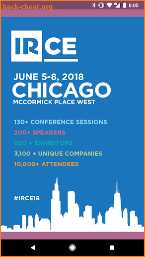 IRCE 2018 screenshot