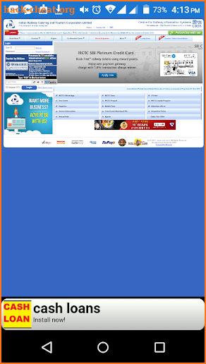 IRCTC Next Generation eTicketing screenshot