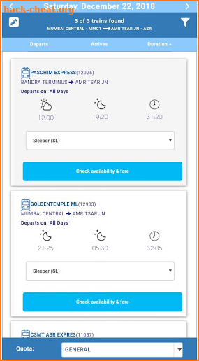 IRCTC Next Generation eTicketing System screenshot