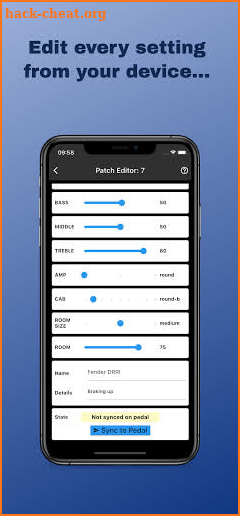 Iridium Controller screenshot