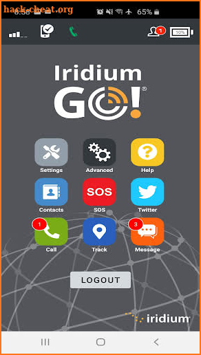 Iridium GO! screenshot