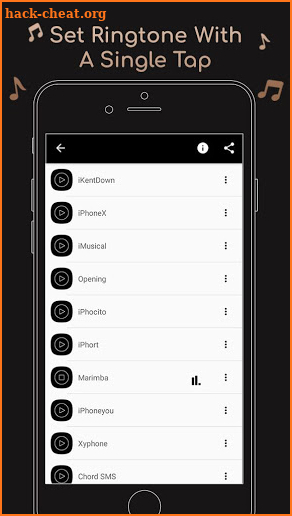 iRingtone - iPhone Ringtone Collection 2019 | 2020 screenshot