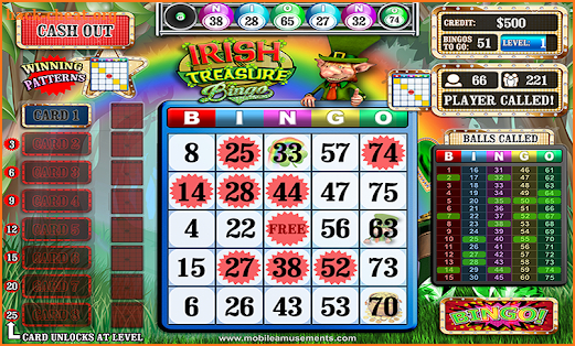 Irish Treasure Lucky Money Rainbow Bingo PAID screenshot