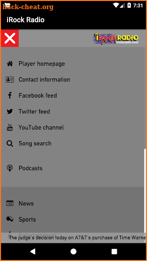 iRock Radio screenshot