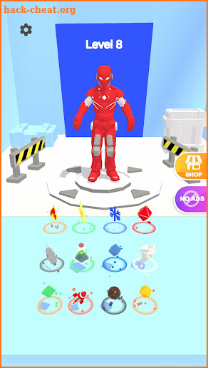 Iron Dude 3D: Hero Rush screenshot