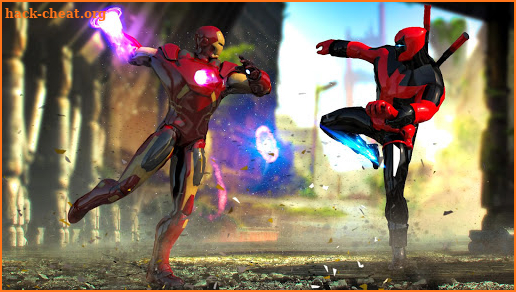 Iron Hero : Grand Flying City Rescue Mission 3D screenshot