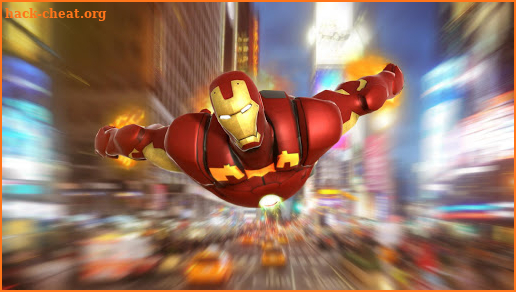 Iron Hero : Grand Flying City Rescue Mission 3D screenshot