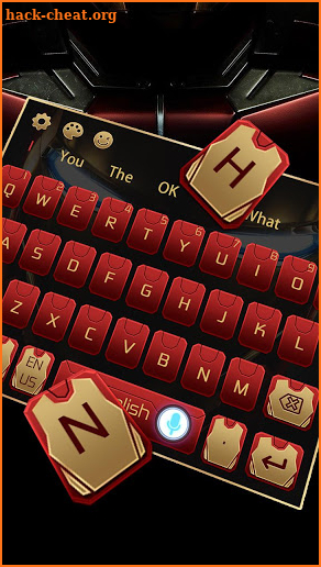 Iron Hero keyboard screenshot