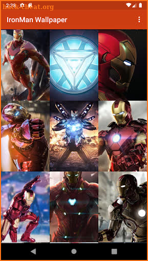 Iron-Man Hero Wallpaper screenshot