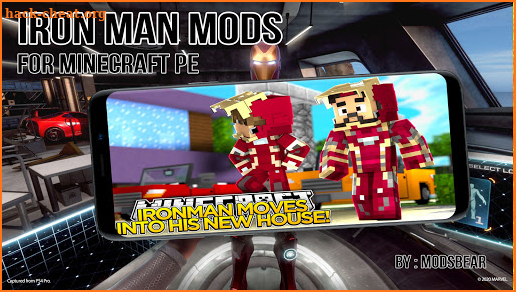 Iron Mod - Iron Hero Mods For MCPE screenshot