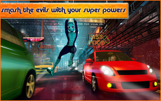 Iron Spider Ninja Rope Hero Kid - Superhero Games screenshot