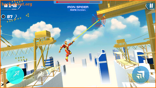 Iron Spider Rope Mania screenshot