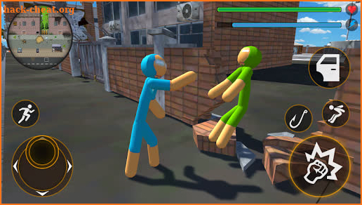 Iron Stickman Hero Rope Crime Vegas Mafia screenshot