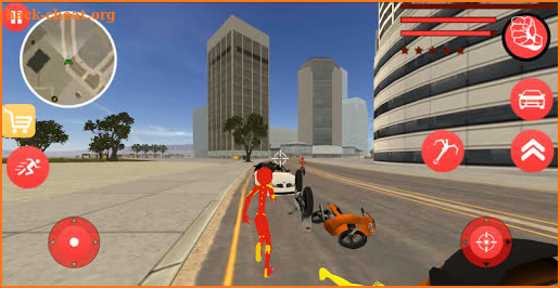 Iron Stickman Rope Hero City Gangstar Mafia screenshot