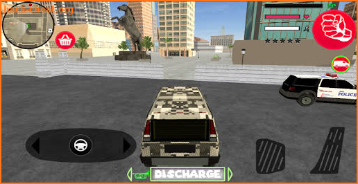 Iron Stickman Rope Hero War Gangstar OffRoad screenshot