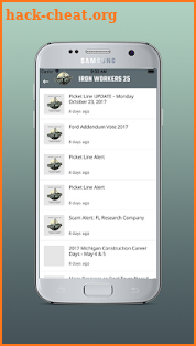 Iron Workers Local 25 screenshot