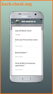 Iron Workers Local 25 screenshot