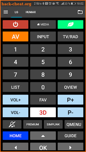 irplus WAVE - Infrared Remote screenshot