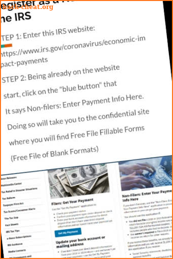 Irs.gov App Stimulus Guide screenshot