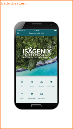 Isagenix ANZ Events screenshot