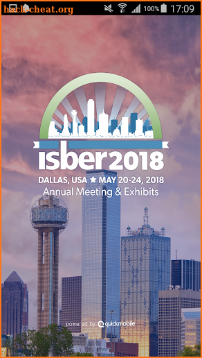 ISBER 2018 Annual Meeting screenshot