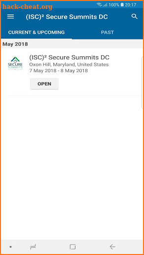 (ISC)² Secure Summits DC screenshot