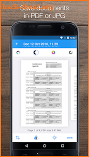 iScanner - PDF Scanner App screenshot