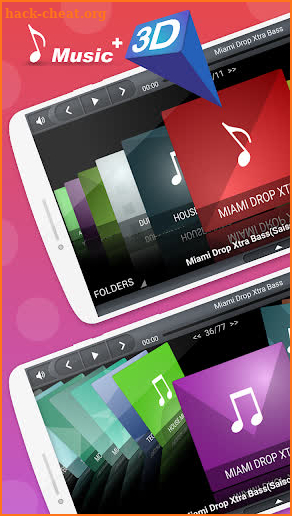 iSense Music - 3D Music Player screenshot