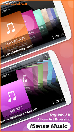 iSense Music - 3D Music Player screenshot