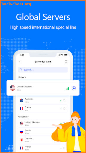 iSharkVPN - Secure & Super Vpn screenshot