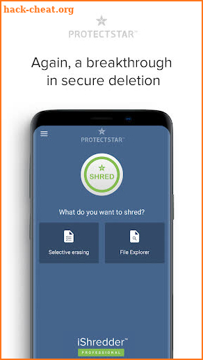 iShredder™ PRO Data Shredder screenshot