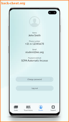 ISIC Mobility screenshot