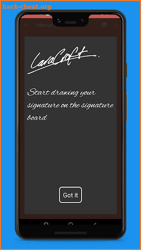 Isignature Maker screenshot