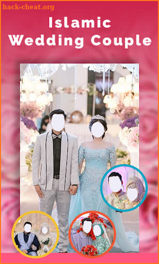 Islamic Wedding Couple Photo Editor screenshot